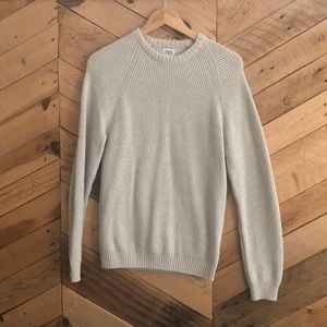 Zara Cotton Crewneck Sweater mens